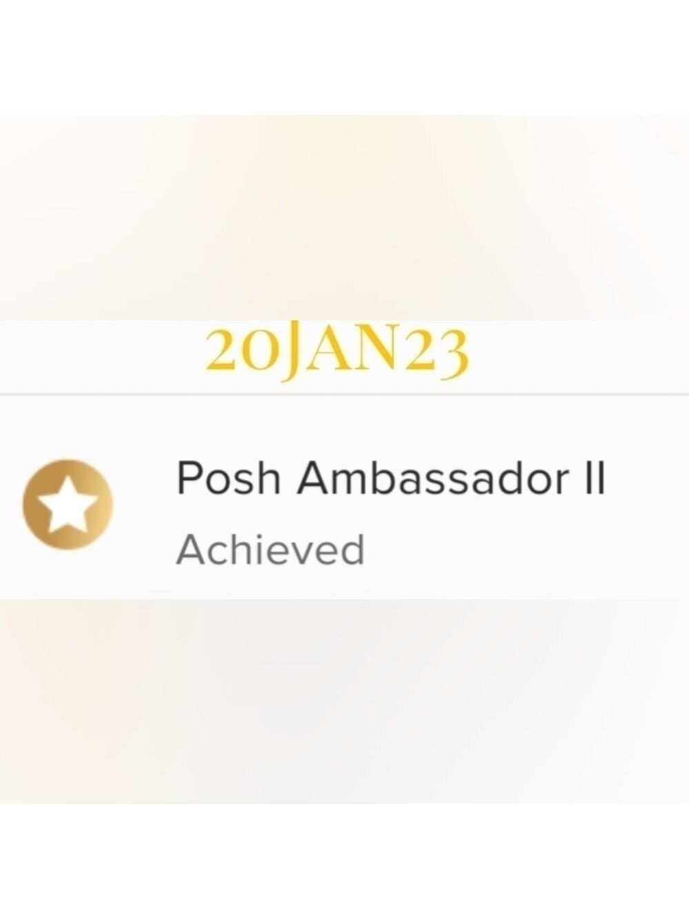 AMBASSADOR II! Achieved!